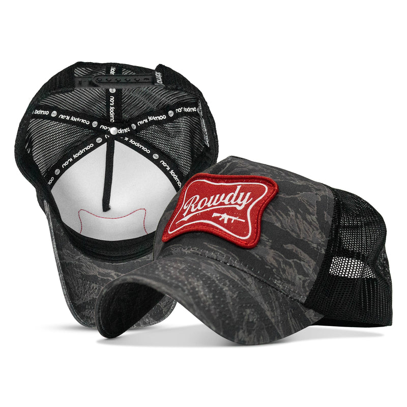 Load image into Gallery viewer, Rowdy Patch Five Panel Breacher Snapback Hat