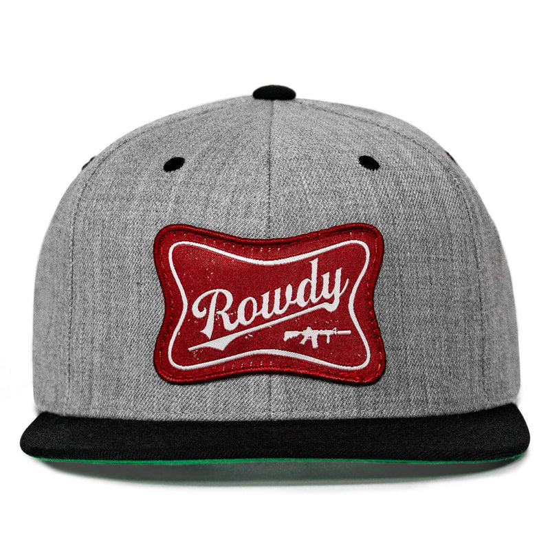 Load image into Gallery viewer, Rowdy Patch Flat Bill SnapBack Hat