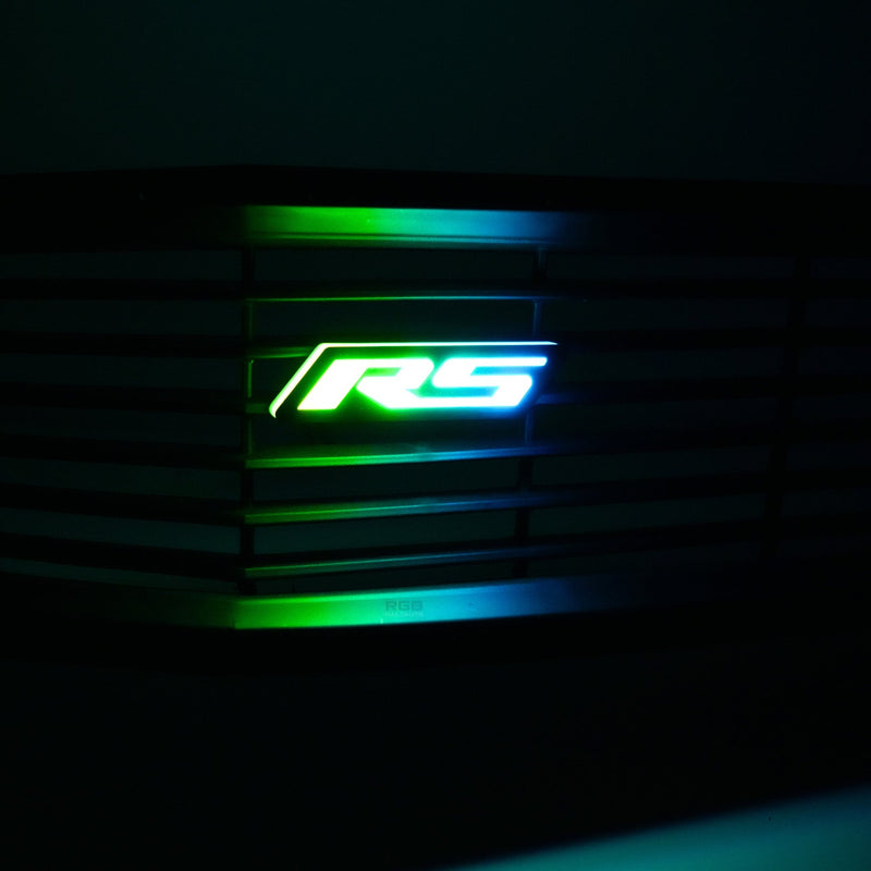 Load image into Gallery viewer, RS LED Emblem Badge: (Multicolor Flow)