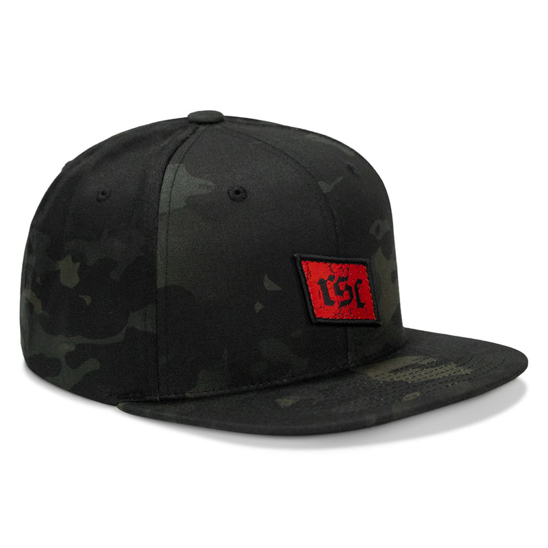 Load image into Gallery viewer, RSC Classic Red Diamond Velcro Patch Flatbill Hat