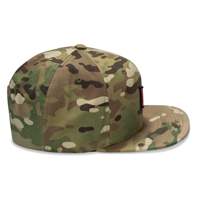 Load image into Gallery viewer, RSC Classic Red Diamond Velcro Patch Flatbill Hat