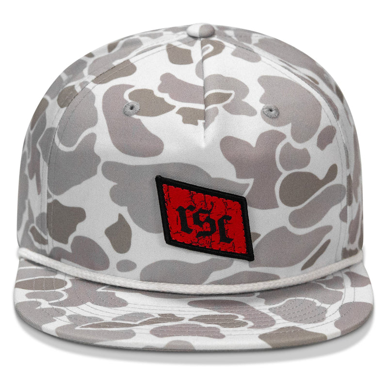 Load image into Gallery viewer, RSC Classic Red Diamond Velcro Patch Flatbill Hat