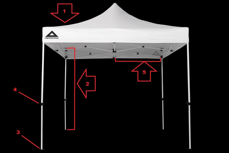 Load image into Gallery viewer, Rapid Shelter Replacement Parts