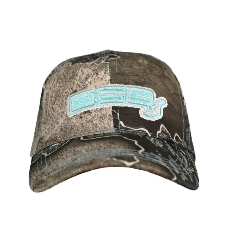 Load image into Gallery viewer, Distressed Camo Baseball Cap