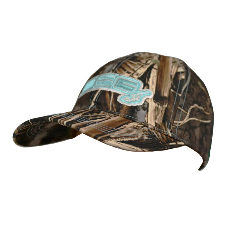 Load image into Gallery viewer, Distressed Camo Baseball Cap