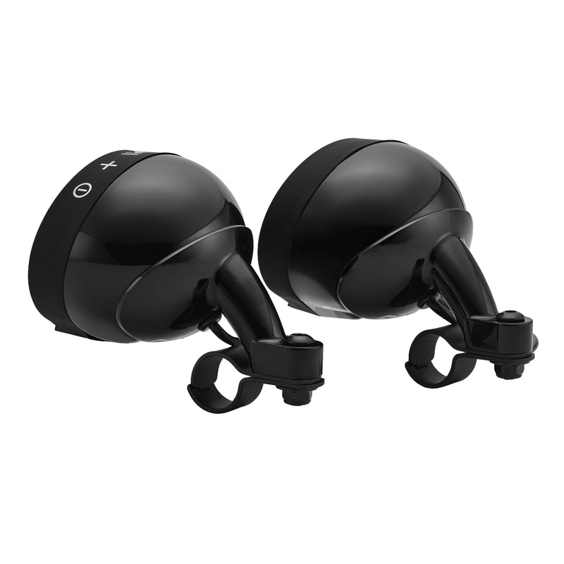Load image into Gallery viewer, Motorcycle Handlebar Mounted Bluetooth Speaker System with Neodymium Magnet