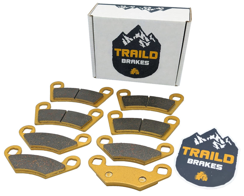 Load image into Gallery viewer, Polaris RZR 570/Trail 570/RZR 800/RZR S 800 2008-2022 Ceramic Brake Pad Set