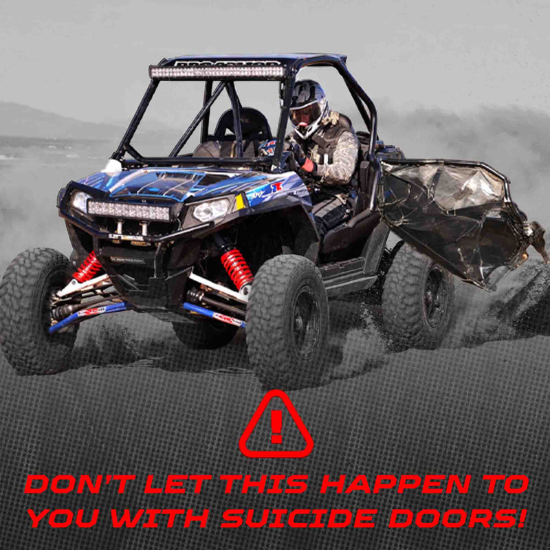 Load image into Gallery viewer, 50 Cal RZR Doors Black on Black