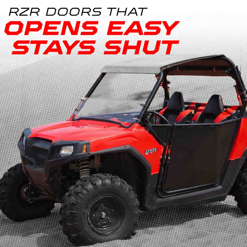 Load image into Gallery viewer, 50 Cal RZR Doors Silver on Black