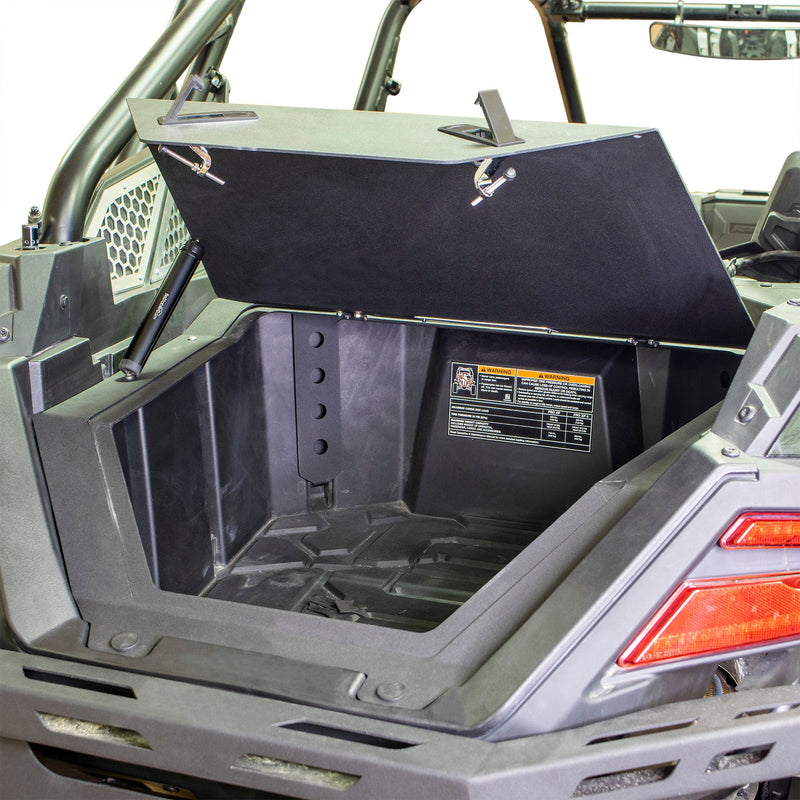 Load image into Gallery viewer, DRT RZR Pro XP / Turbo R 2020+ Aluminum Storage/Trunk Enclosure Open