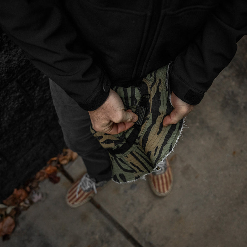 Load image into Gallery viewer, Distressed Ripstop Mid-Profile Tactical Boonie Hat