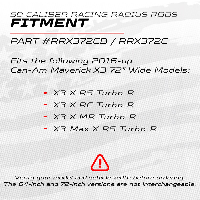 Load image into Gallery viewer, Can-Am Maverick X3 Heavy Duty Radius Rods