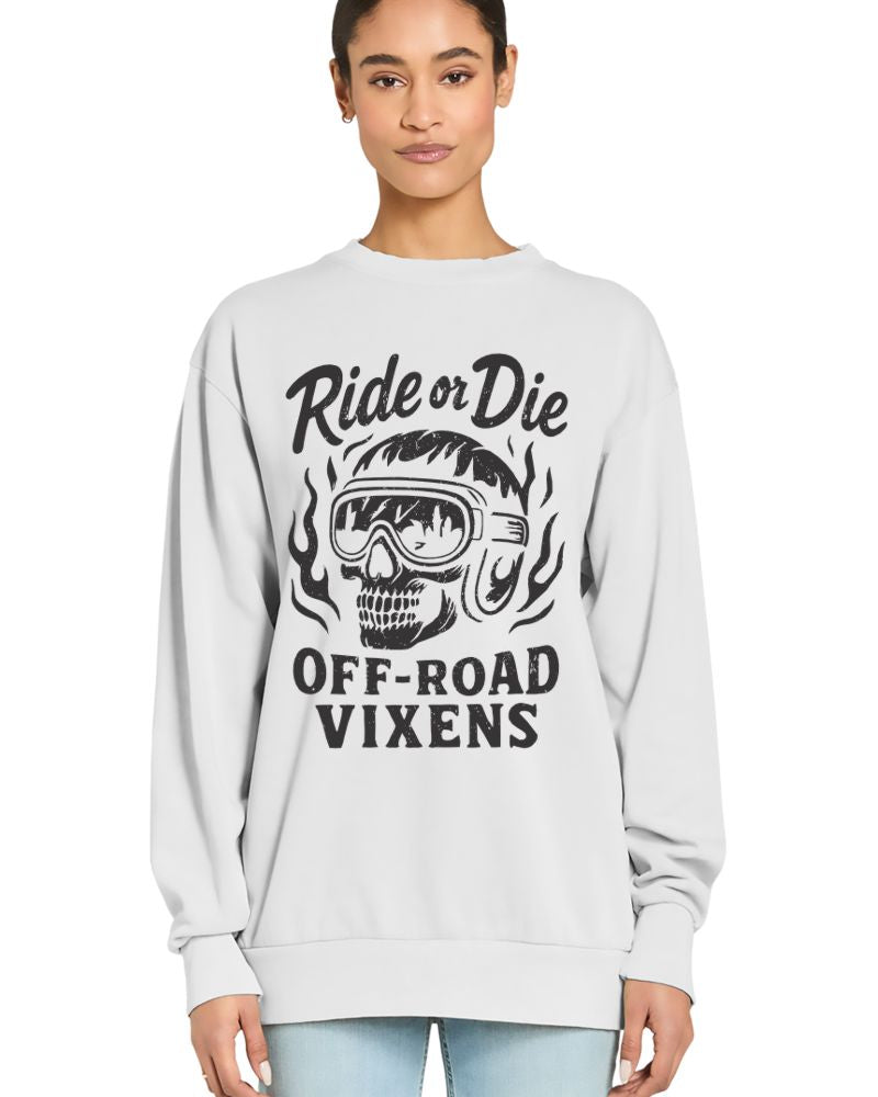 Load image into Gallery viewer, Raise Hell Heavyweight Crew Sweatshirt