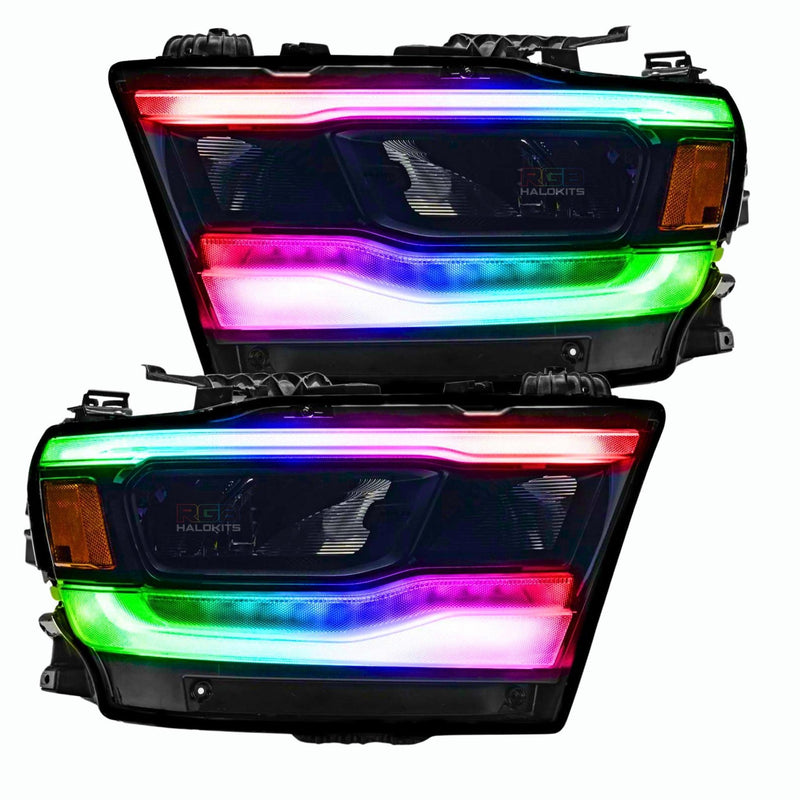 Load image into Gallery viewer, Ram 1500 (Mid-Level Trim) Multicolor DRL Boards (2019-2024)