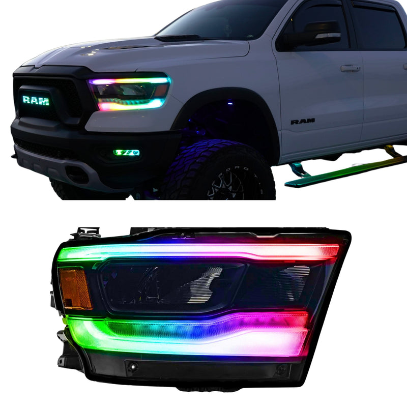 Load image into Gallery viewer, Ram 1500 (Mid-Level Trim) Multicolor DRL Boards (2019-2024)