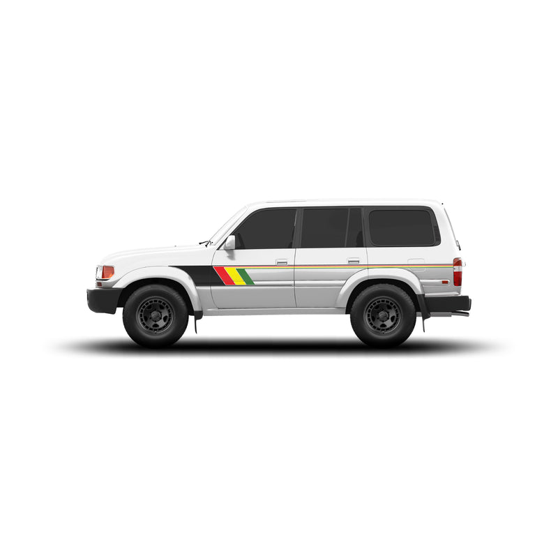 Load image into Gallery viewer, 80 Series Land Cruiser Checkered Stripe Kit