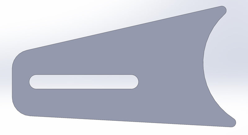 Load image into Gallery viewer, Rear Chase Light Bar Tabs for 1.75" Tube