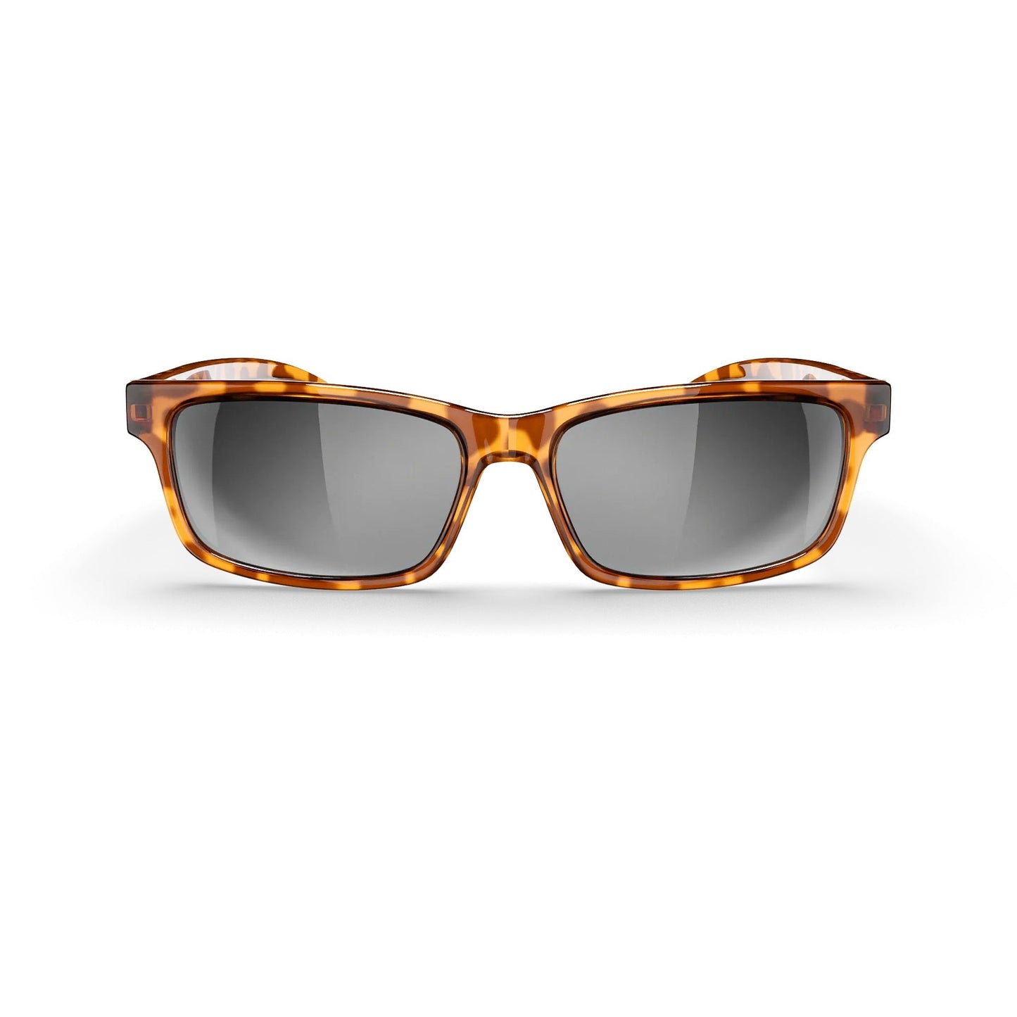 Tortoise Rectangle Prescription Polycarbonate Sunglasses