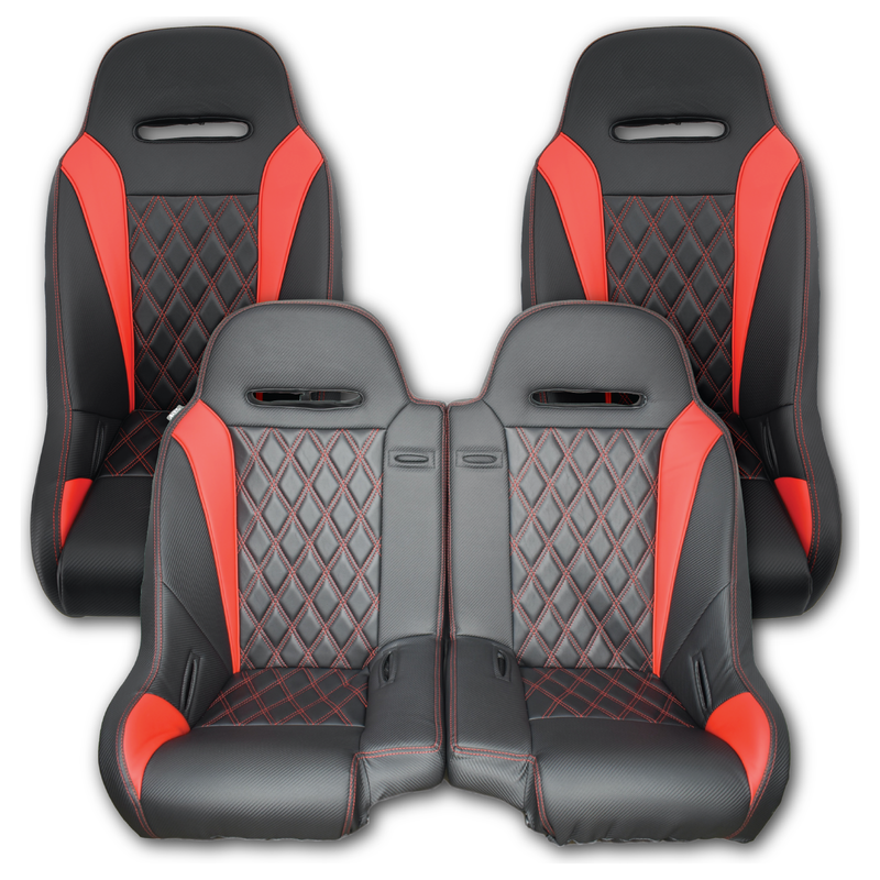 Load image into Gallery viewer, Aces Racing - 2024+ Polaris XP Bench Seat and Bucket Seat Combo