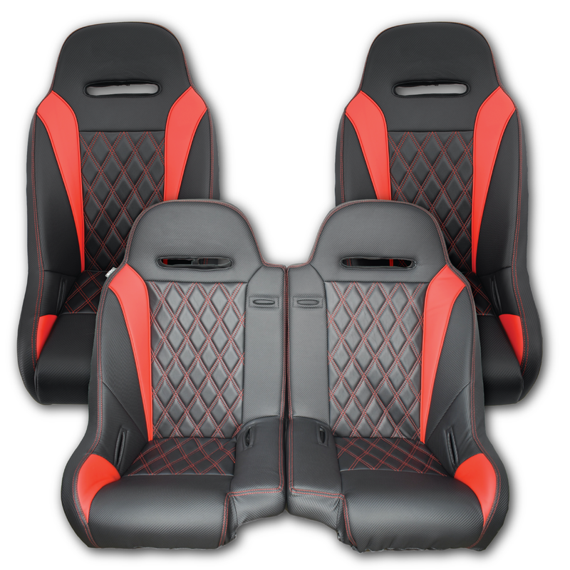 Load image into Gallery viewer, Aces Racing - 2024+ Polaris XP Bench Seat and Bucket Seat Combo