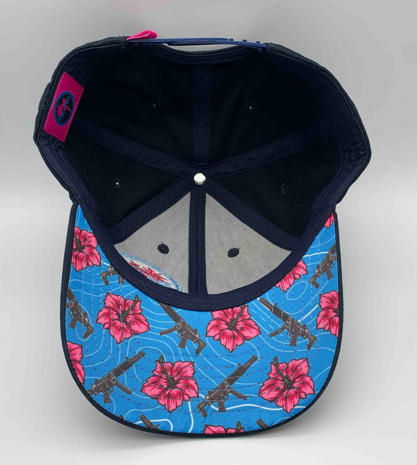 Rad Palm High Capacity Hibiscus Blue Snap Back