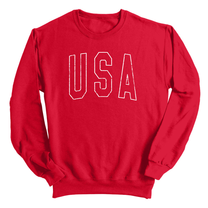 Load image into Gallery viewer, USA Collegiate Solid White (Front)