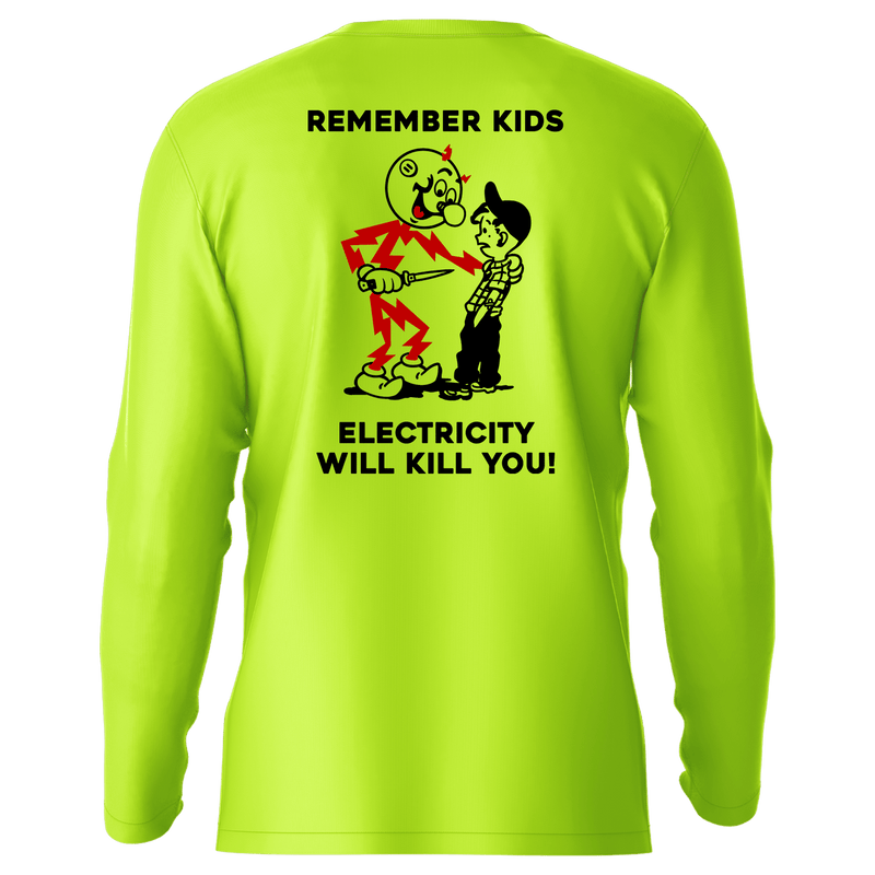Load image into Gallery viewer, Remember Kids - Hi-Visibility UPF 50 Long Sleeve Sun Shirt