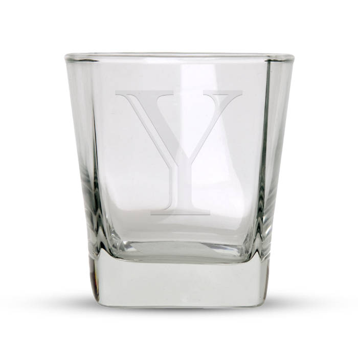 Load image into Gallery viewer, Monogrammed Rock Glasses (Set of 2)