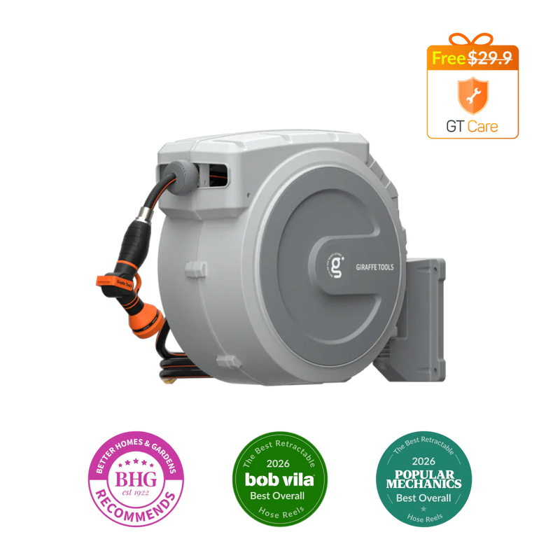 Load image into Gallery viewer, Retractable Garden Hose Reel 62ft-155ft