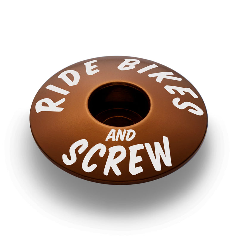 Load image into Gallery viewer, Ride Bikes & Screw Bicycle Headset Cap