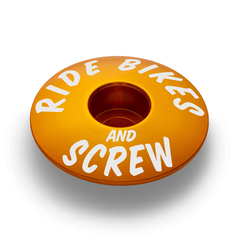 Load image into Gallery viewer, Ride Bikes & Screw Bicycle Headset Cap