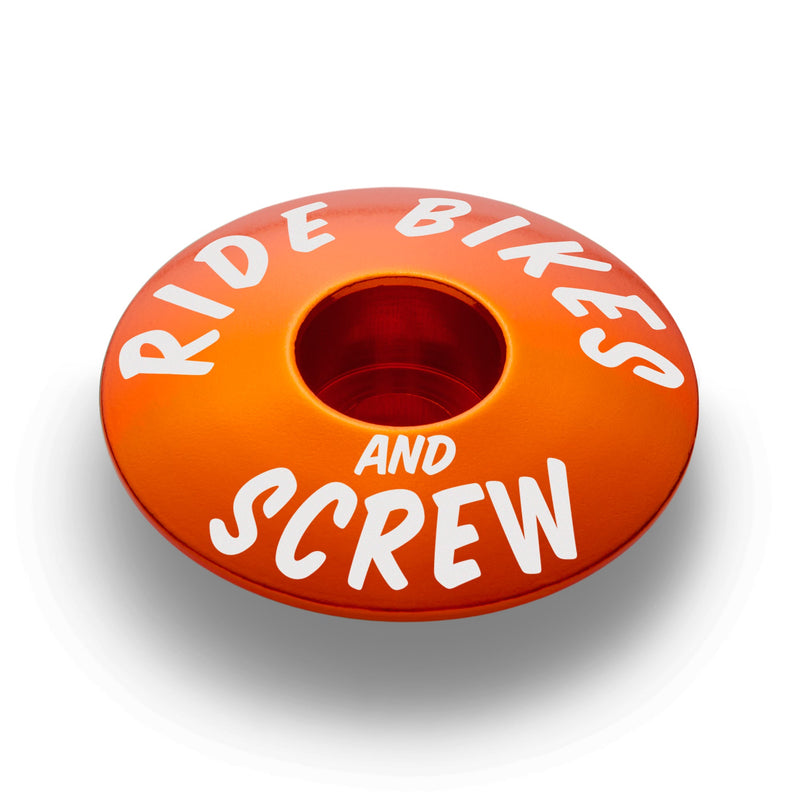 Load image into Gallery viewer, Ride Bikes & Screw Bicycle Headset Cap