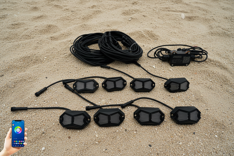 Load image into Gallery viewer, Rosewell X-1 Rocklights x8 (Kit)