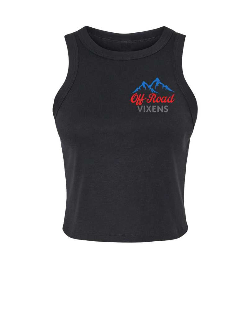 Load image into Gallery viewer, Rocky Mountain Cropped Micro Rib Tank