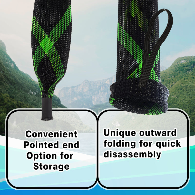 Load image into Gallery viewer, Reaction Tackle Fishing Rod Cover / Rod Sleeve / Rod Sock (2-Pack)