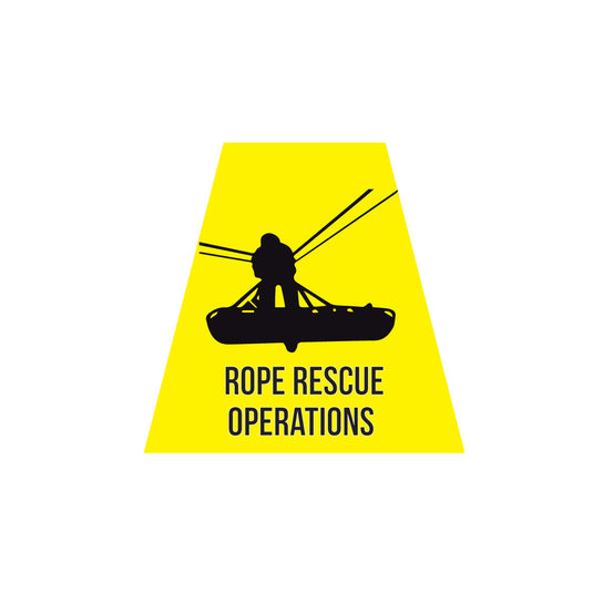 ROPE RESCUE OPERATIONS REFLECTIVE HELMET (TET) TETRAHEDRON