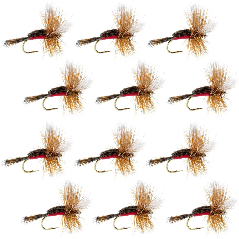 Load image into Gallery viewer, Royal Humpy Classic Hair Wing Dry Fly - 1 Dozen Flies Hook Size 10