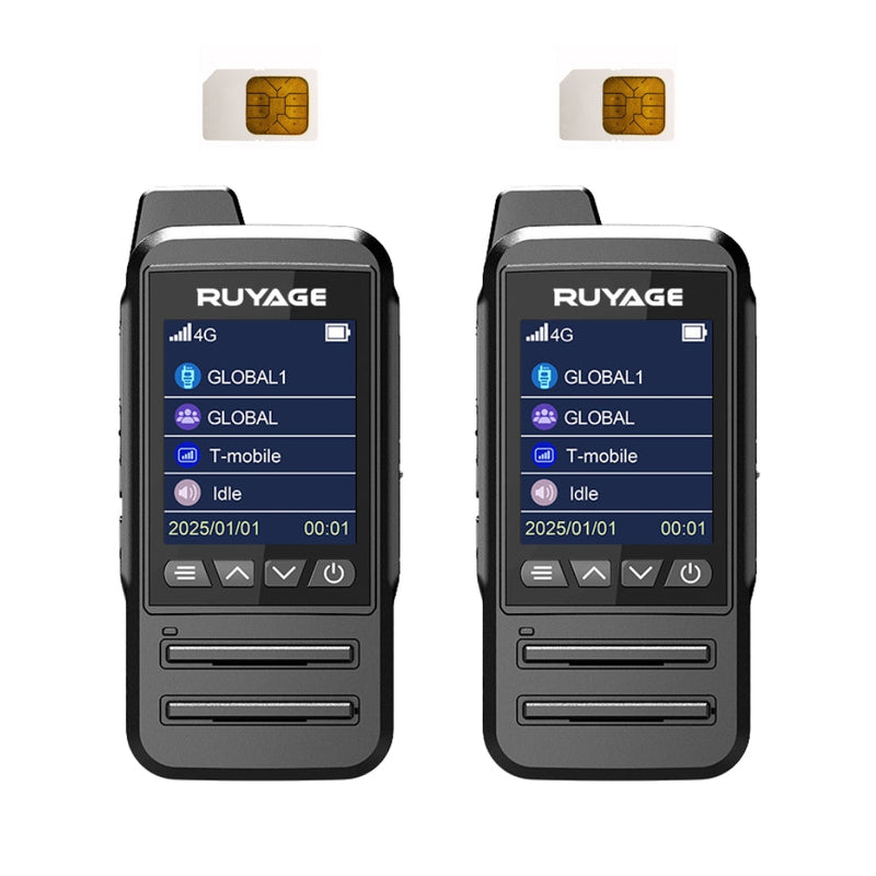Load image into Gallery viewer, Ruyage CT68 IP67 Waterproof Nationwide LTE Push-to-Talk Two Way Radio