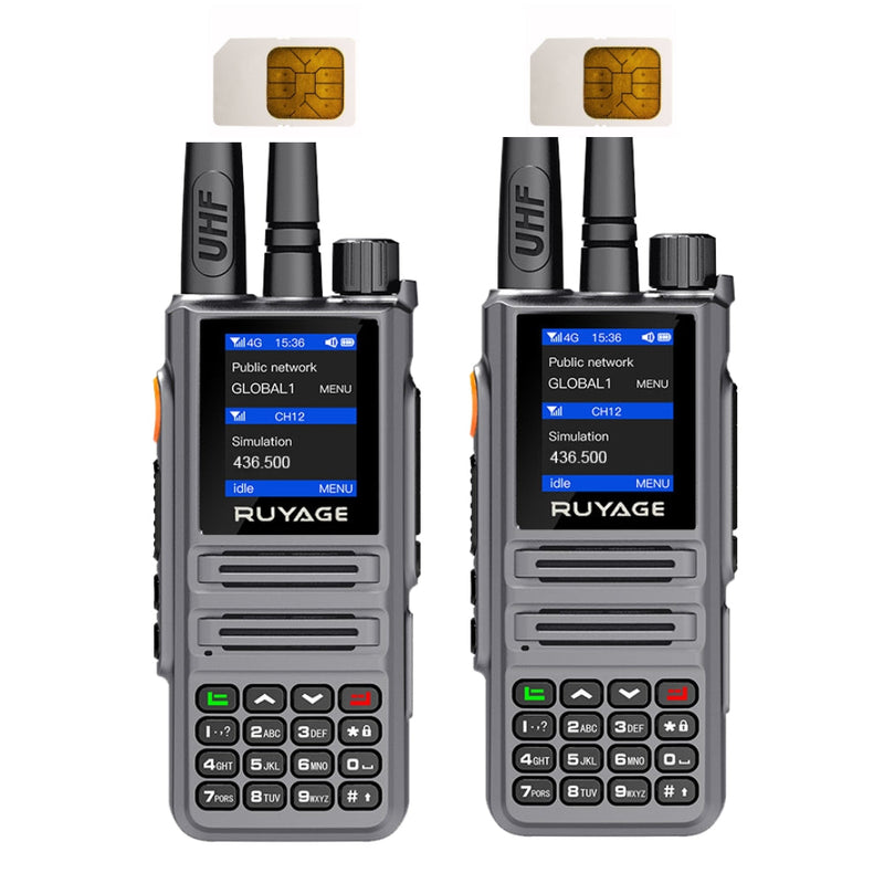 Load image into Gallery viewer, Ruyage X30 Dual Mode Long Range Radio Analog + 4G LTE PTT Walkie Talkie