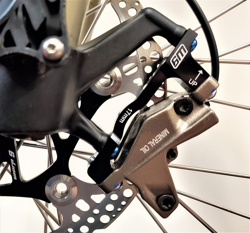 Load image into Gallery viewer, E-Moto 220mm Front Brake Rotor Adapter by Warp 9