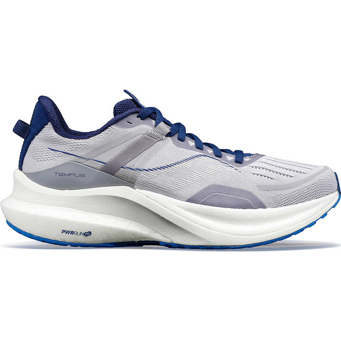Women's Saucony Tempus, Mauve/Indigo, 6.5 B Medium - Skoutley Outdoors LLC