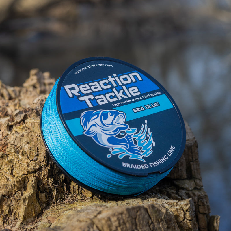 Load image into Gallery viewer, Reaction Tackle Braided Fishing Line - Sea Blue