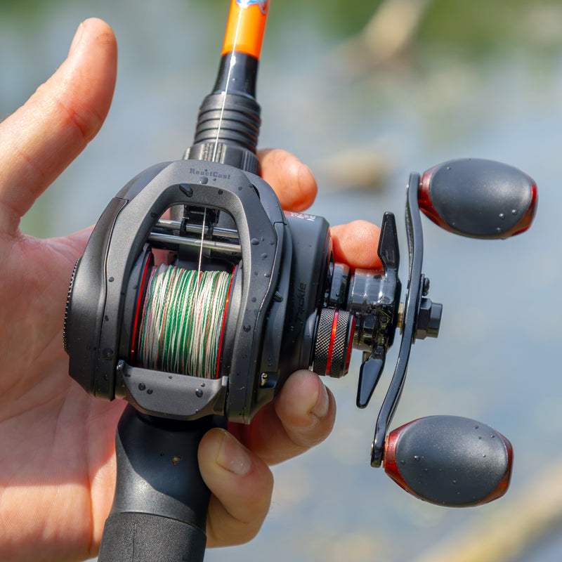 Load image into Gallery viewer, Reaction Tackle Baitcasting Fishing Reel – ReactCast Edition- High-Speed 7.3:1 Gear Ratio