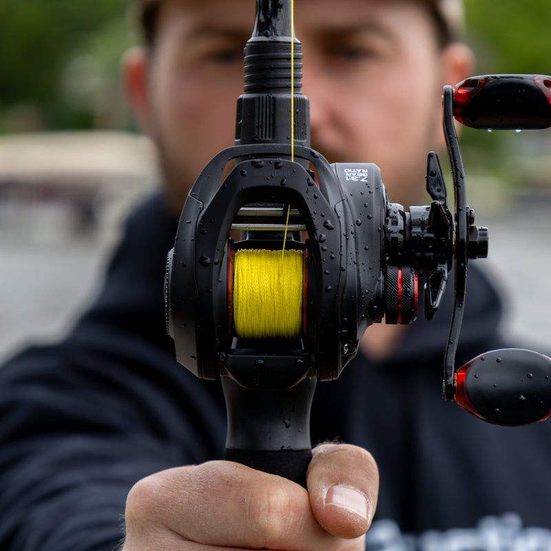 Load image into Gallery viewer, Reaction Tackle Braided Fishing Line - NO FADE Yellow