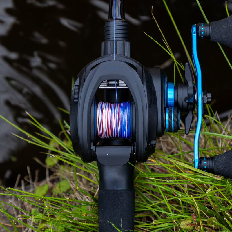 Load image into Gallery viewer, Reaction Tackle X8 Braided Fishing Line - USA Camo 8 Strand