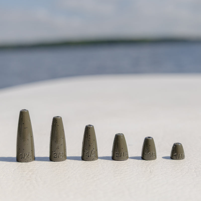 Load image into Gallery viewer, Reaction Tackle Lead Worm Weights (25 pack)
