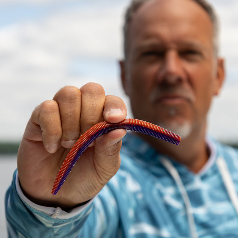 Load image into Gallery viewer, Reaction Tackle Soft Plastic Wacky Worms 5.5in - 24 Pack