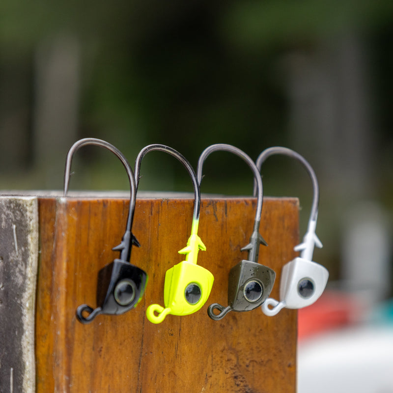 Load image into Gallery viewer, Reaction Tackle Tungsten Swimbait Jig Heads (5-Pack)