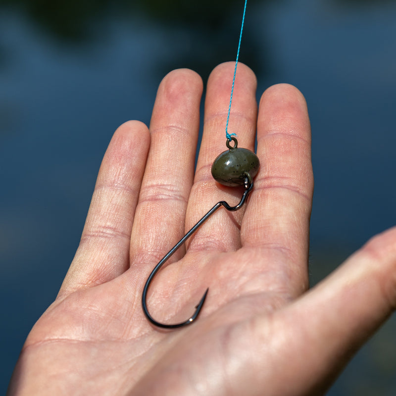 Load image into Gallery viewer, Reaction Tackle Tungsten Football/Swing Jig Heads- 3-Pack