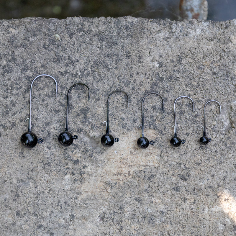 Load image into Gallery viewer, Reaction Tackle Tungsten Ball Jig Heads (5-Pack)